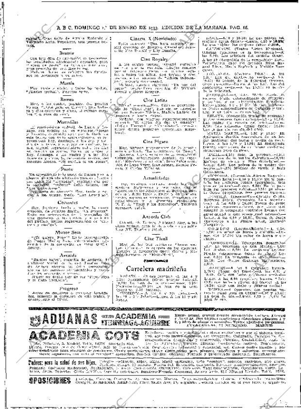 ABC MADRID 01-01-1933 página 20