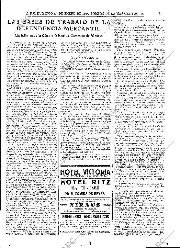 ABC MADRID 01-01-1933 página 5