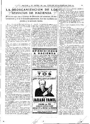 ABC MADRID 03-01-1933 página 19
