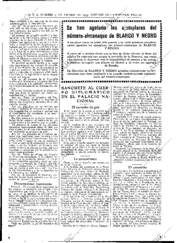 ABC MADRID 03-01-1933 página 21