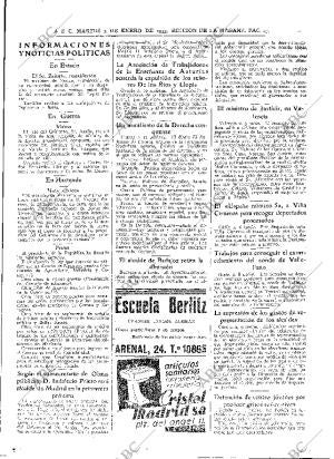 ABC MADRID 03-01-1933 página 23