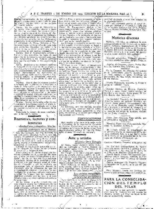 ABC MADRID 03-01-1933 página 36