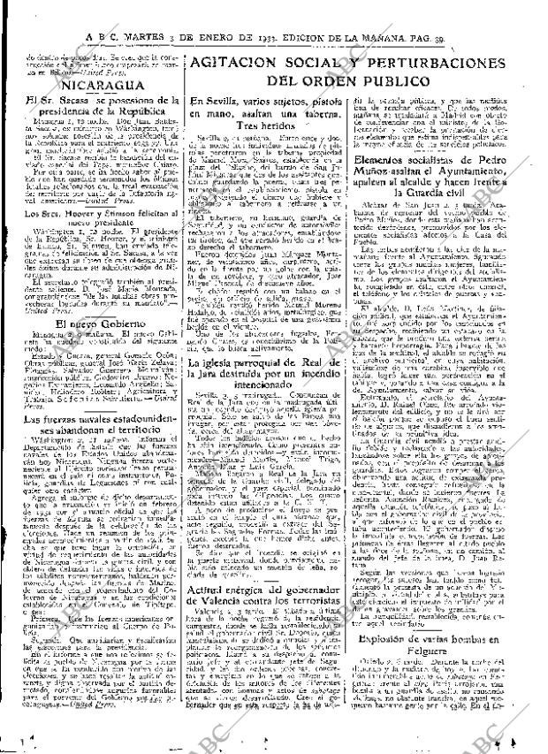 ABC MADRID 03-01-1933 página 39