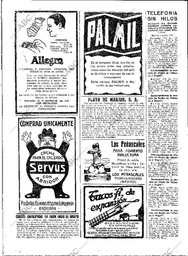 ABC MADRID 03-01-1933 página 56