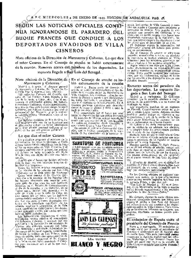 ABC SEVILLA 04-01-1933 página 19