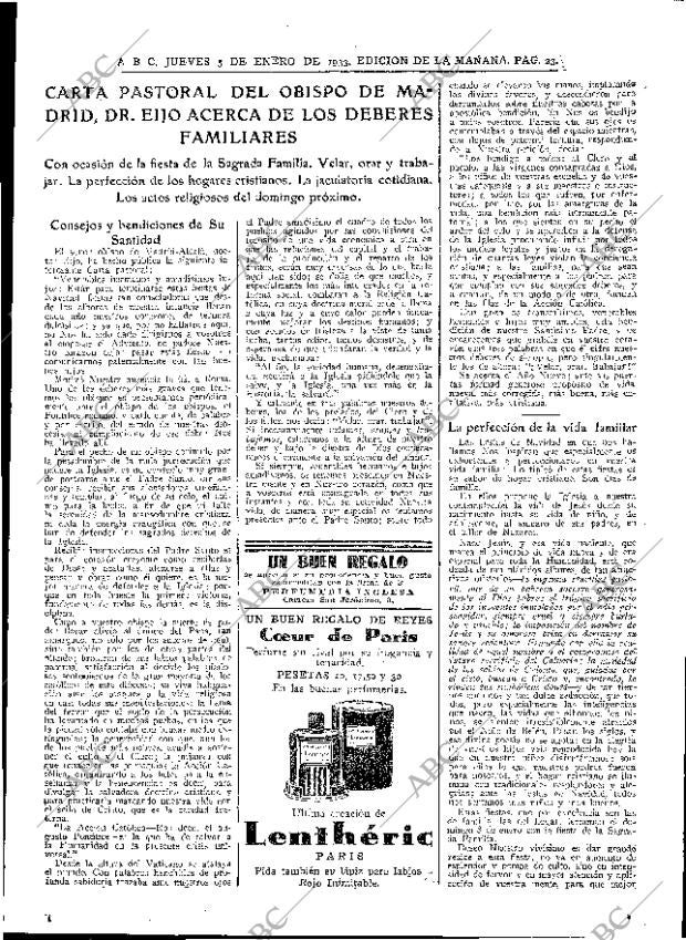 ABC MADRID 05-01-1933 página 23