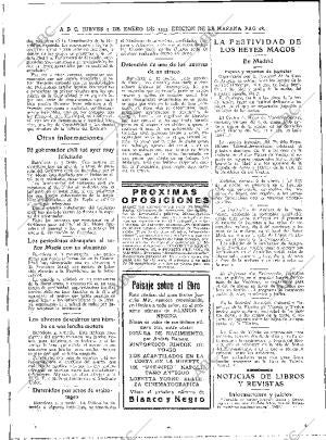 ABC MADRID 05-01-1933 página 28
