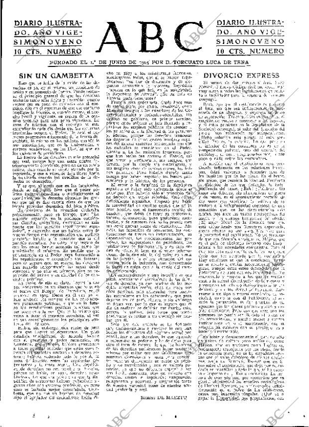 ABC MADRID 05-01-1933 página 3