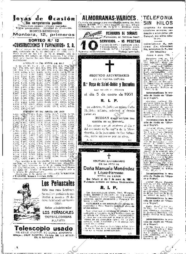 ABC MADRID 05-01-1933 página 46