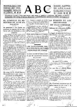ABC MADRID 06-01-1933 página 15