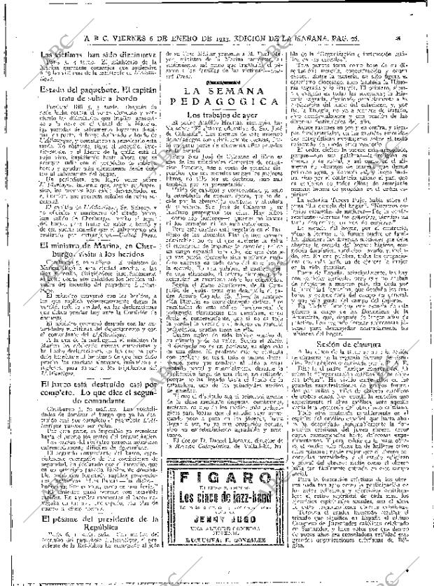 ABC MADRID 06-01-1933 página 26