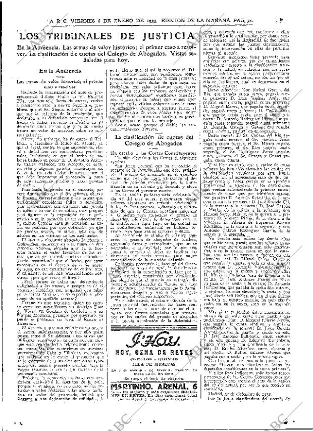 ABC MADRID 06-01-1933 página 31