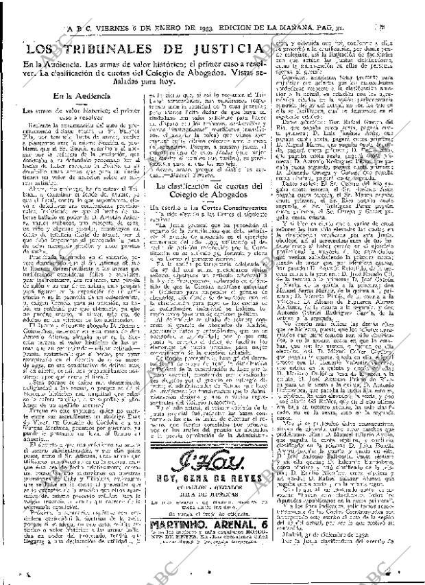 ABC MADRID 06-01-1933 página 31