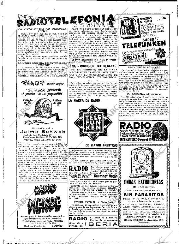 ABC MADRID 06-01-1933 página 38