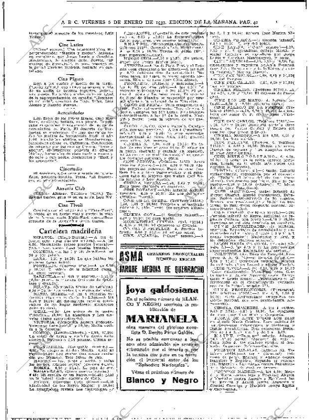 ABC MADRID 06-01-1933 página 40