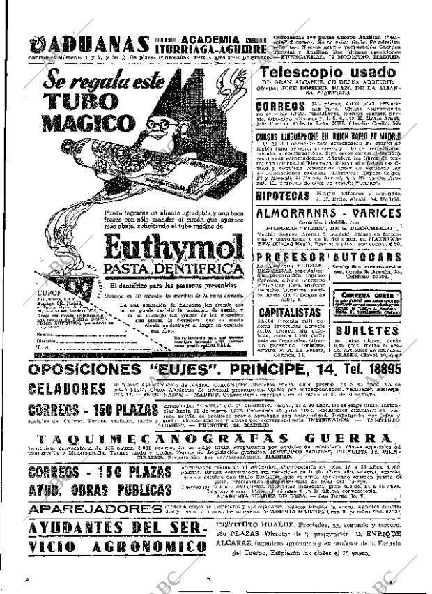 ABC MADRID 06-01-1933 página 47
