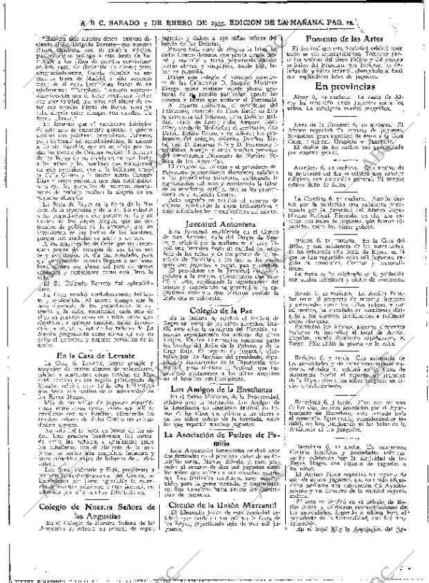 ABC MADRID 07-01-1933 página 22