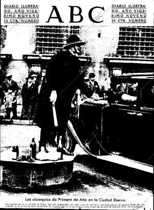 ABC SEVILLA 07-01-1933 página 1