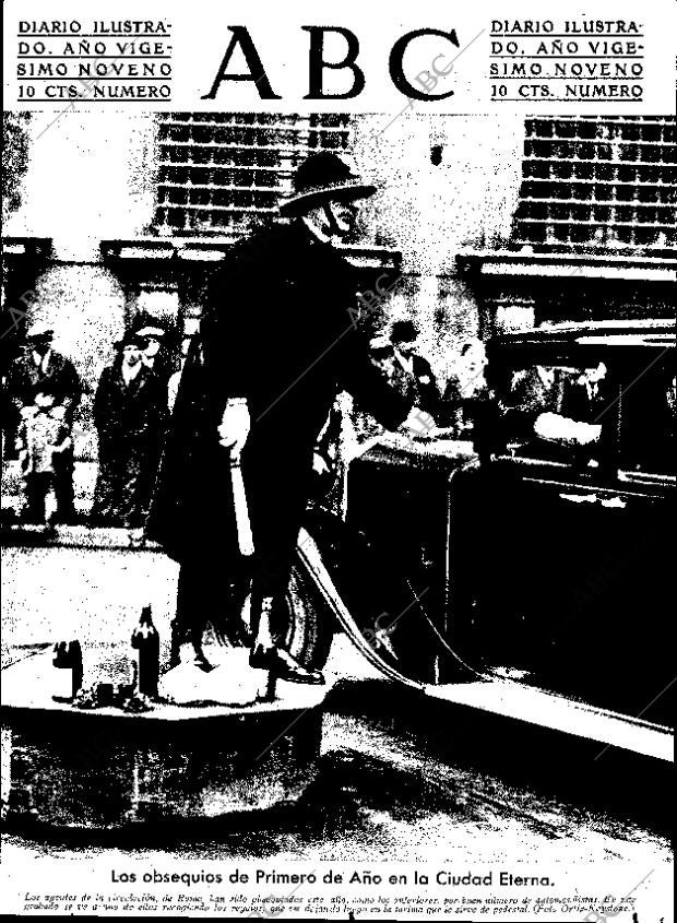 ABC SEVILLA 07-01-1933 página 1