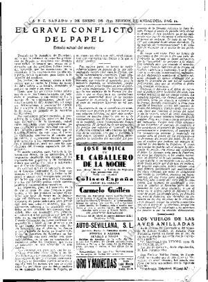 ABC SEVILLA 07-01-1933 página 21