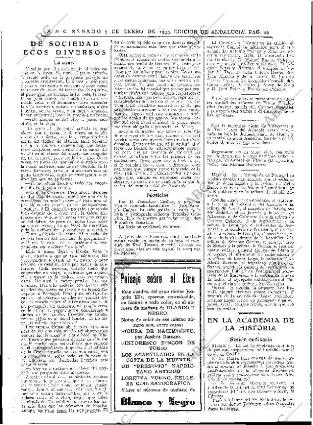 ABC SEVILLA 07-01-1933 página 22