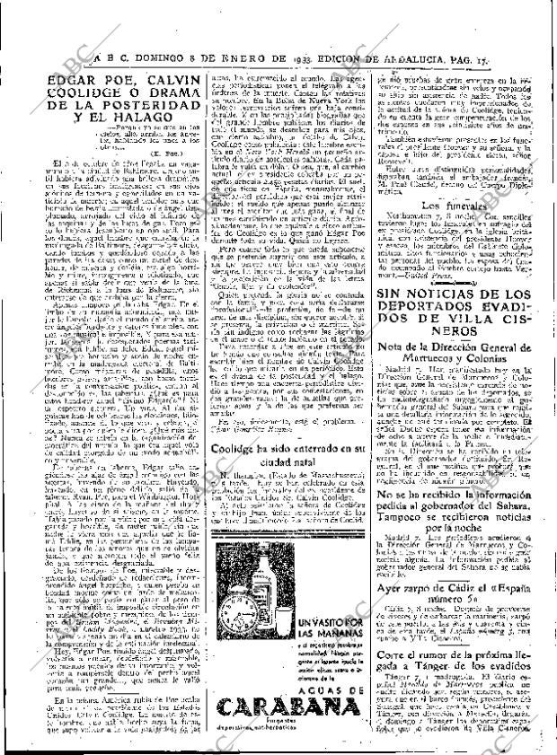 ABC SEVILLA 08-01-1933 página 13