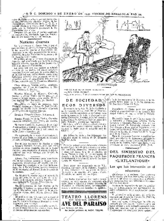 ABC SEVILLA 08-01-1933 página 21