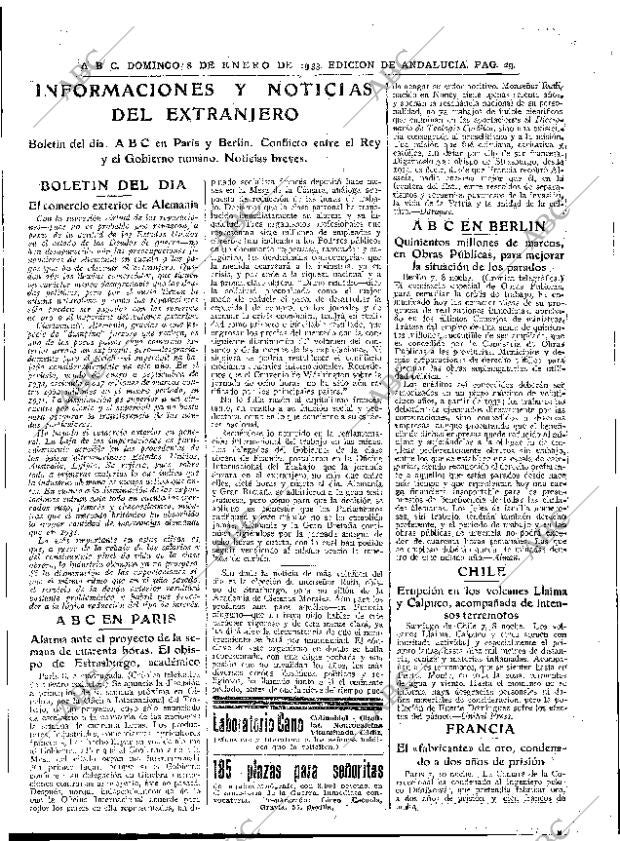 ABC SEVILLA 08-01-1933 página 25