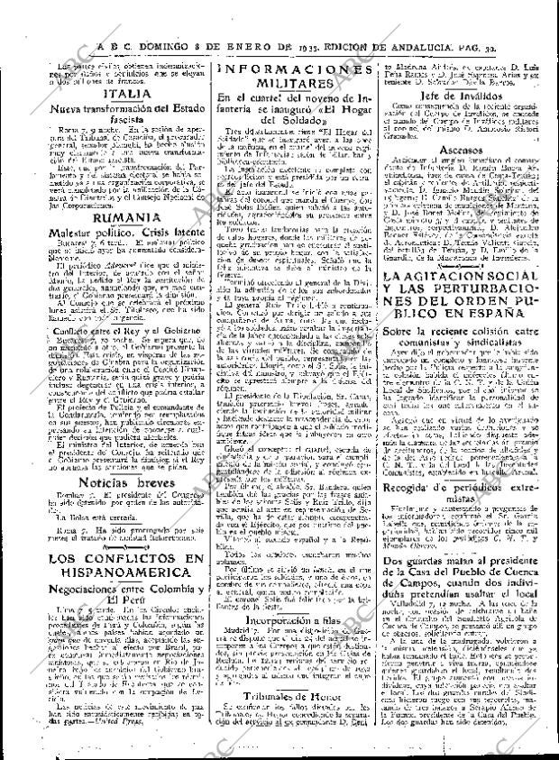 ABC SEVILLA 08-01-1933 página 26