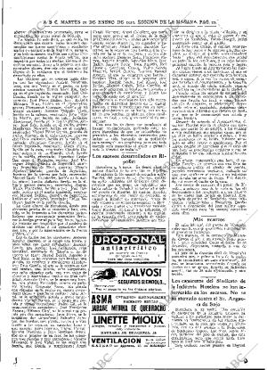 ABC MADRID 10-01-1933 página 23