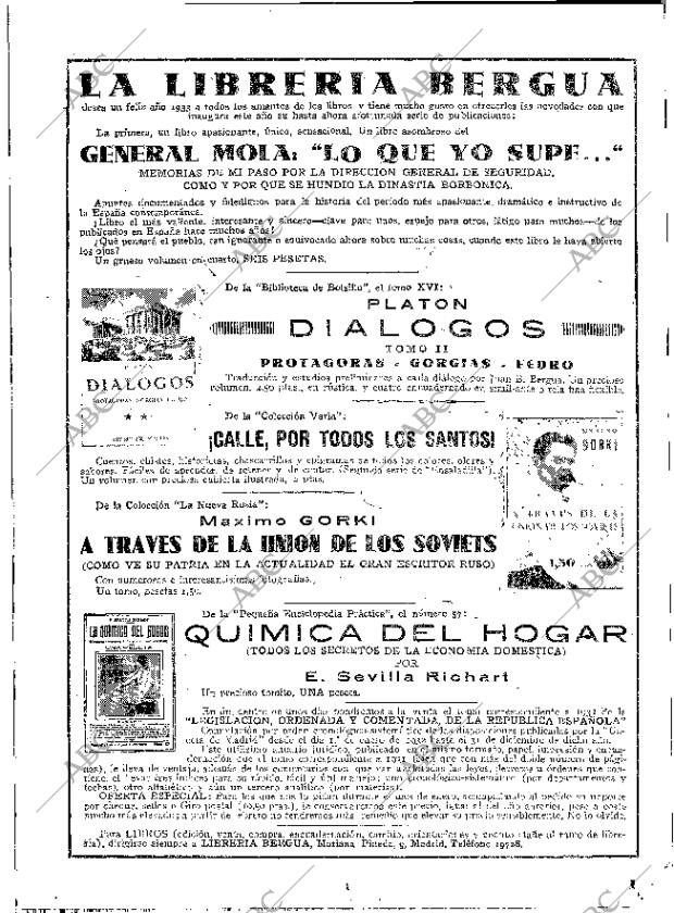 ABC MADRID 10-01-1933 página 36