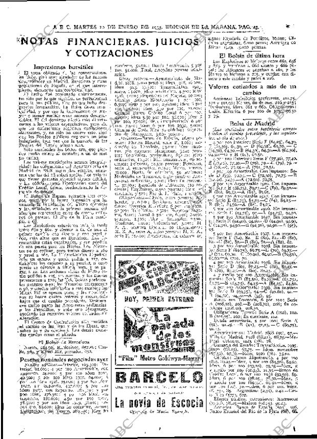 ABC MADRID 10-01-1933 página 43