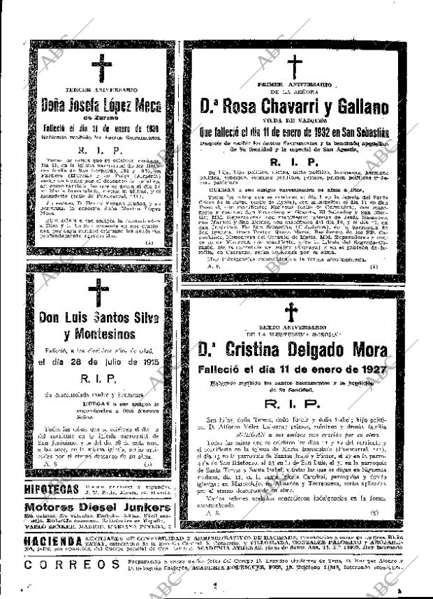 ABC MADRID 10-01-1933 página 59