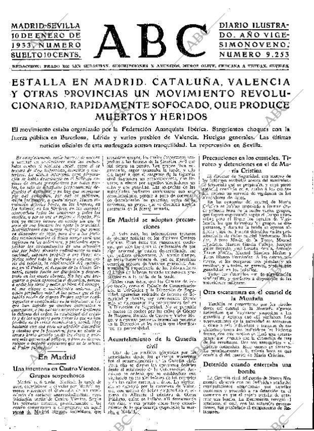 ABC SEVILLA 10-01-1933 página 15
