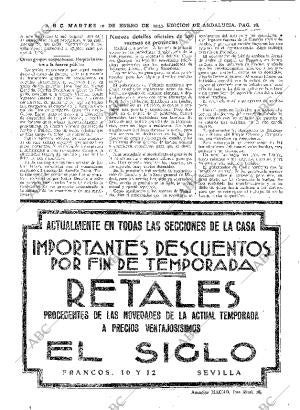 ABC SEVILLA 10-01-1933 página 18