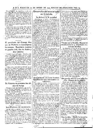 ABC SEVILLA 10-01-1933 página 19