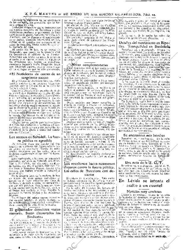 ABC SEVILLA 10-01-1933 página 24