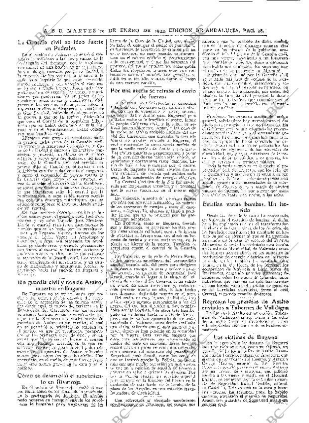 ABC SEVILLA 10-01-1933 página 26