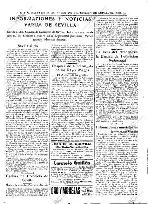ABC SEVILLA 10-01-1933 página 33