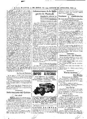 ABC SEVILLA 10-01-1933 página 34