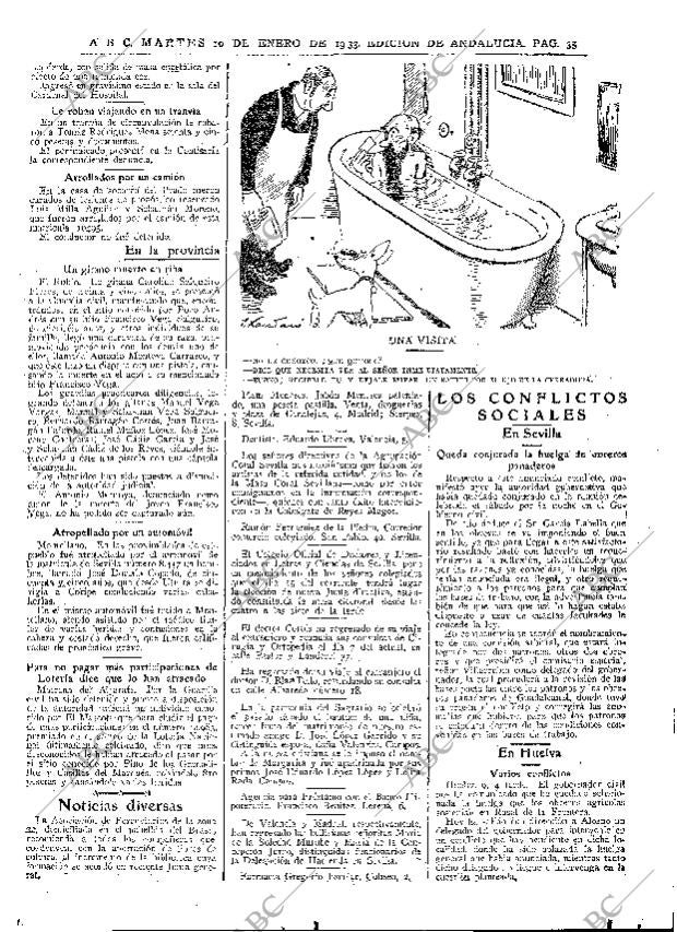 ABC SEVILLA 10-01-1933 página 35