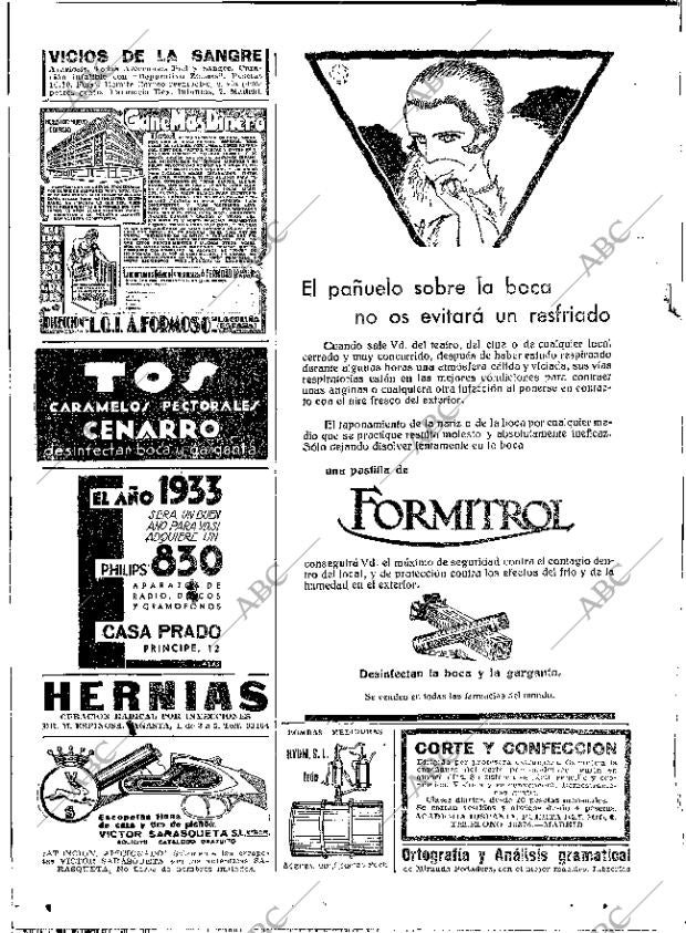 ABC MADRID 11-01-1933 página 2