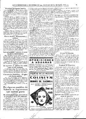 ABC MADRID 11-01-1933 página 21