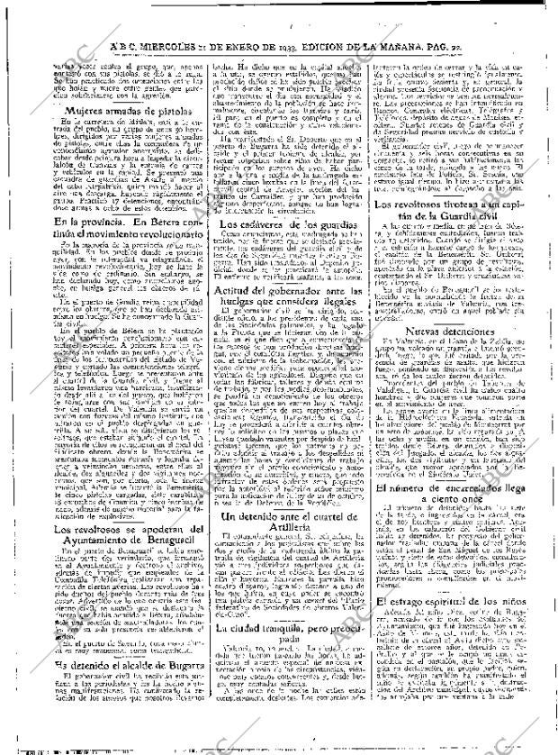 ABC MADRID 11-01-1933 página 22