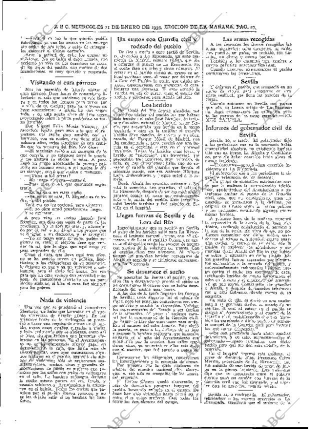 ABC MADRID 11-01-1933 página 27