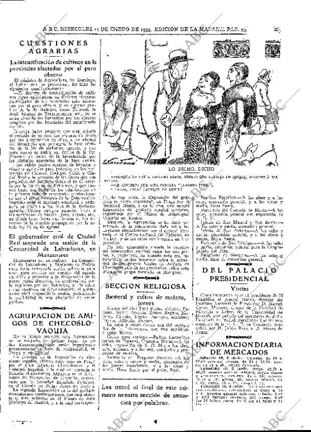 ABC MADRID 11-01-1933 página 33