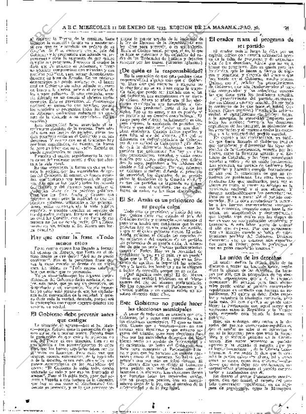 ABC MADRID 11-01-1933 página 36
