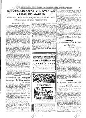ABC MADRID 11-01-1933 página 39