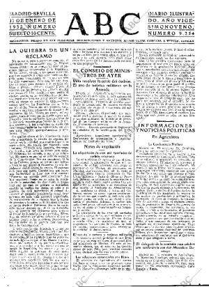 ABC SEVILLA 11-01-1933 página 15