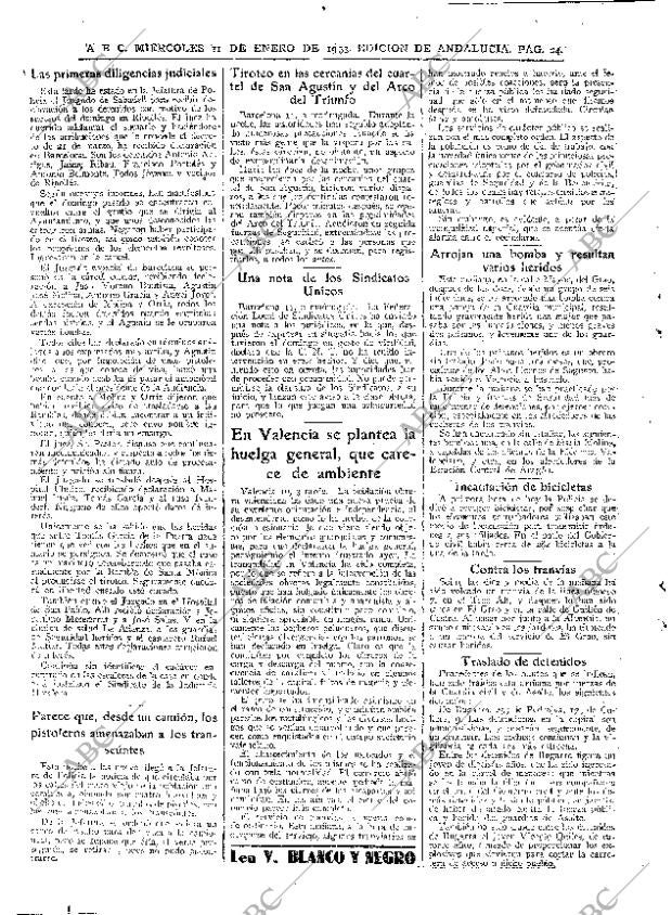 ABC SEVILLA 11-01-1933 página 24